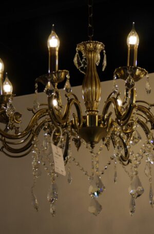 Royal Gold Crystal Chandelier