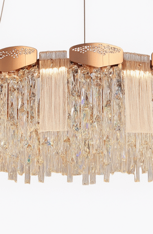 Luxe Crystal Chandelier