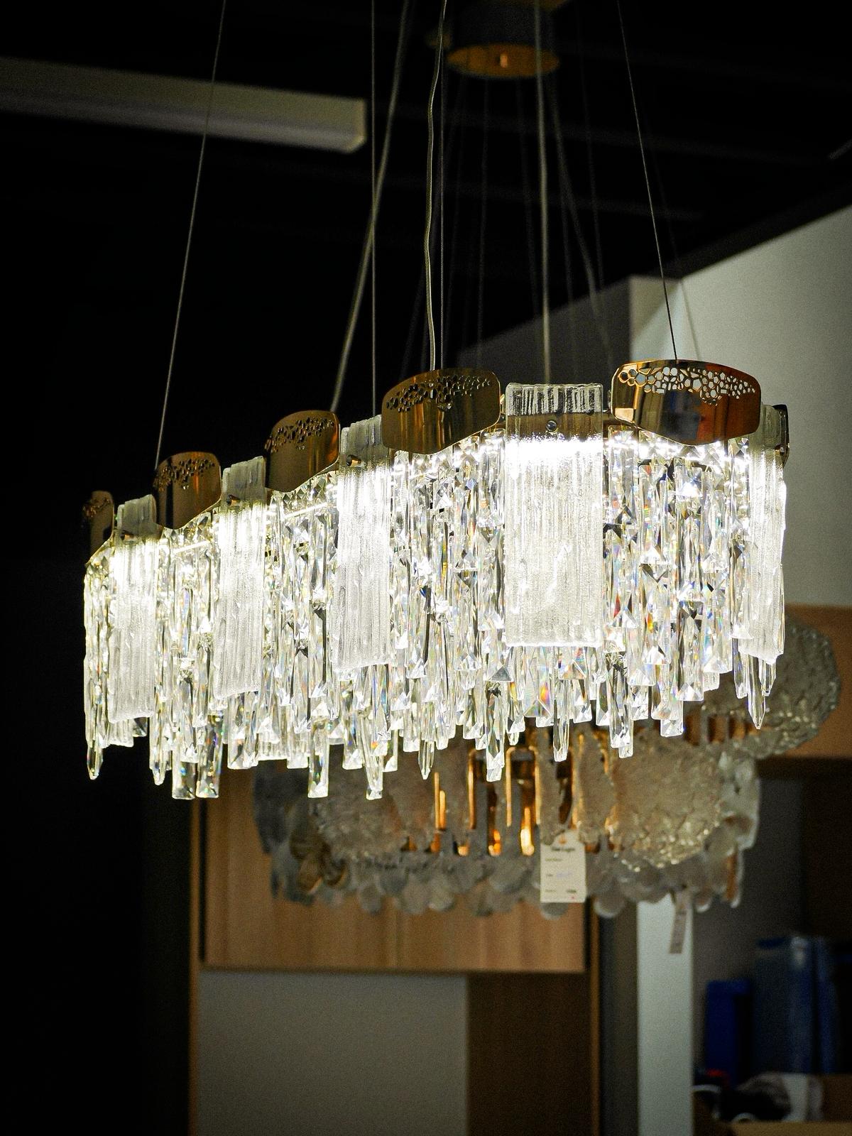 Luxe Crystal Chandelier